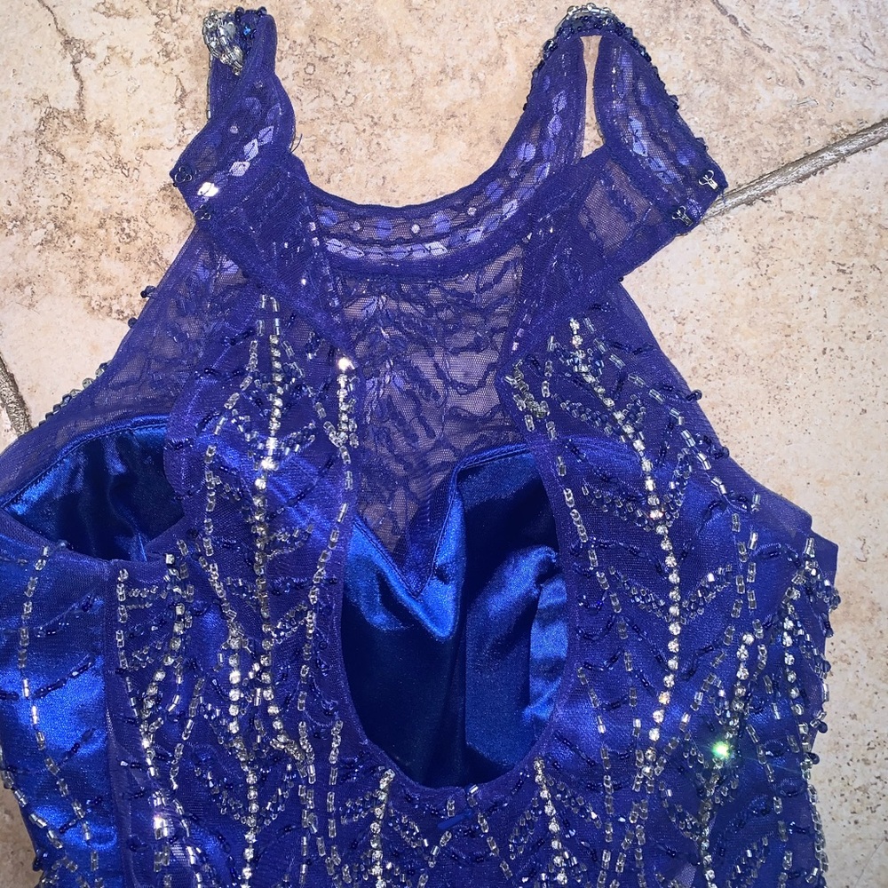 Blue Prom Dress 👗💙 - Picture 5 of 11